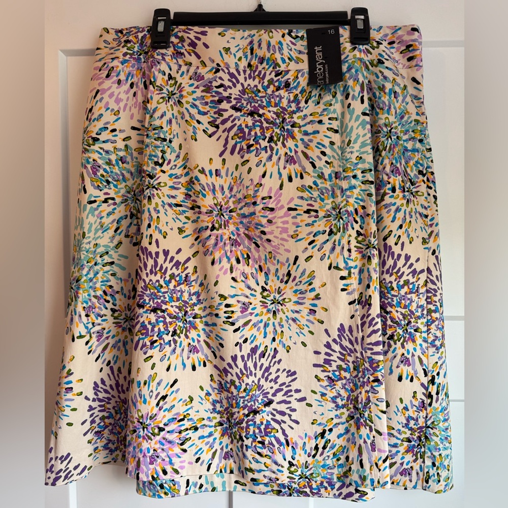Lane Bryant Multicolor A-Line Skirt